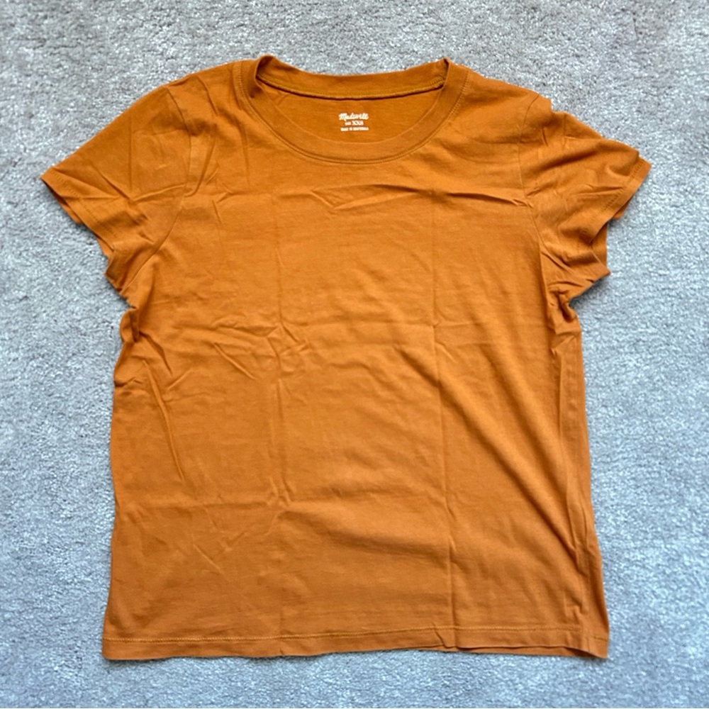Orange Madewell T-Shirt